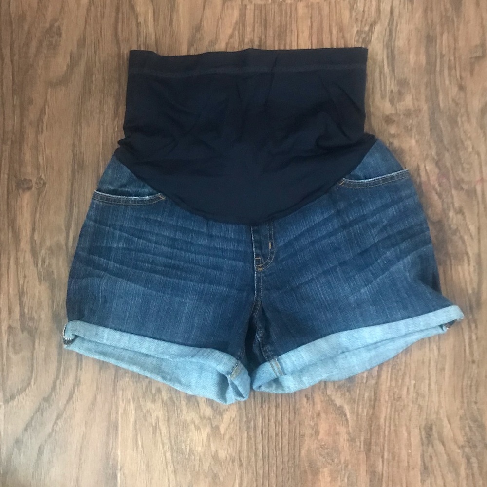 Maternity Jean Shorts